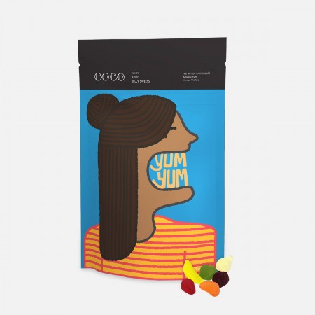 COCO Juicy Fruit Jelly Sweets