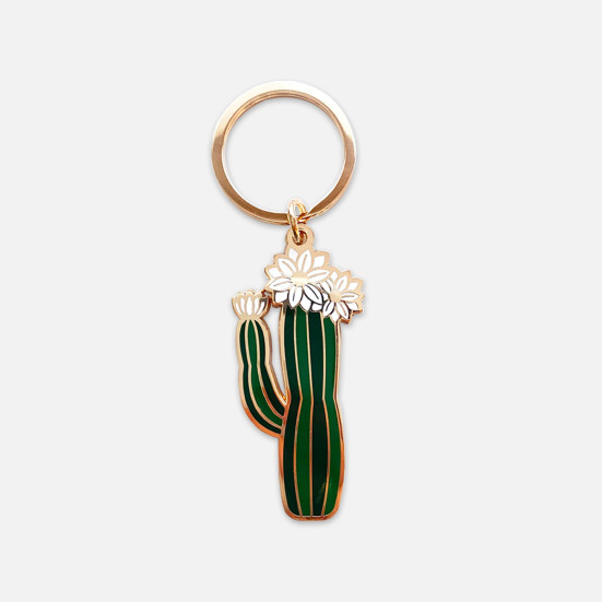 Olivia Blooming Cactus Keychain Christmas Gifts