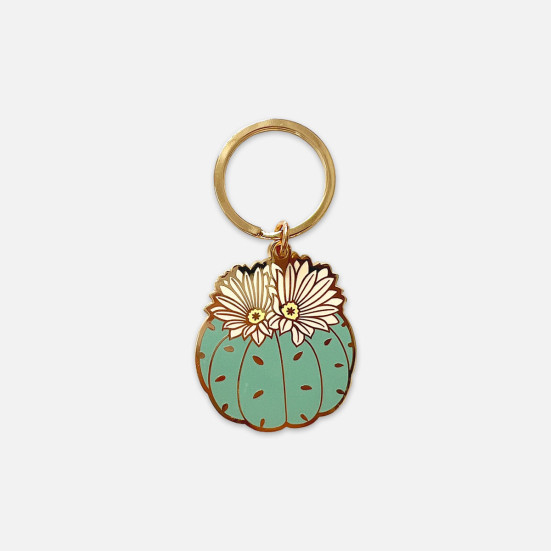 Ricsie Blooming Cactus Keychain Christmas Gifts