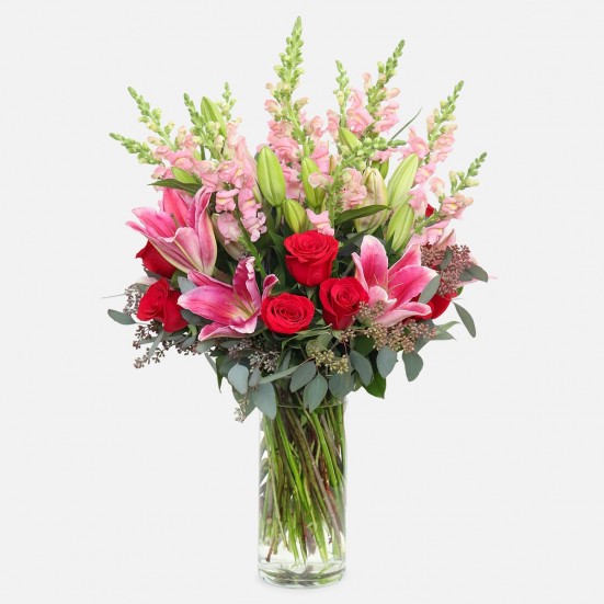 Fully Romantic All Valentine's Flowers