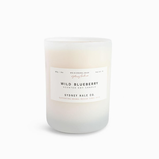 Sydney Hale Co. Wild Blueberry Candle Thank You