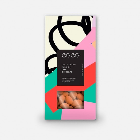 COCO Cocoa Dusted Almonds - Dark COCO Chocolatier