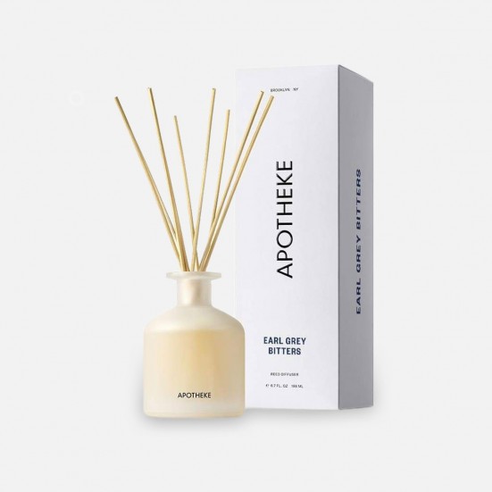 Apotheke Earl Grey Bitters Reed Diffuser Fall Collection
