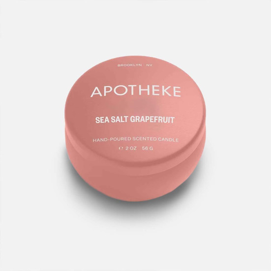 Apotheke Sea Salt Grapefruit Mini Tin Candle Home & Lifestyle