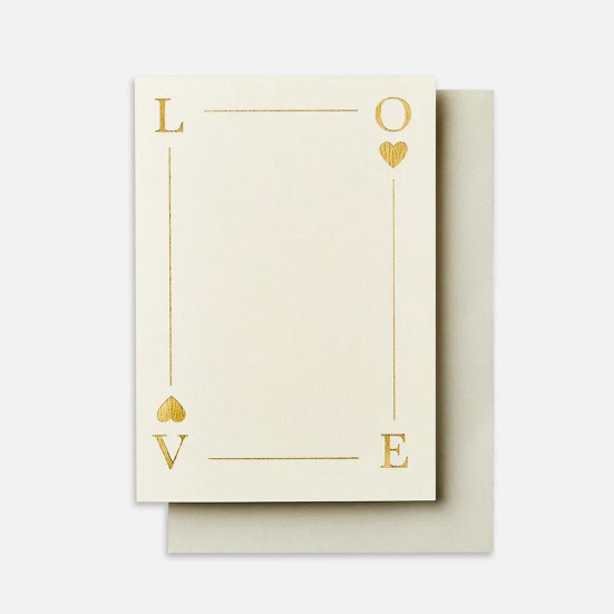 Love Playing Card Katie Leamon