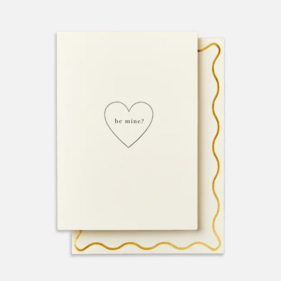Be Mine Card Greeting Cards