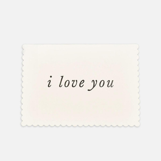 Luxe I Love You Card Love & Romance