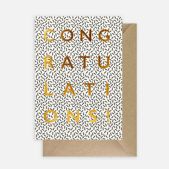 Congratulations Greeting Card Katie Leamon