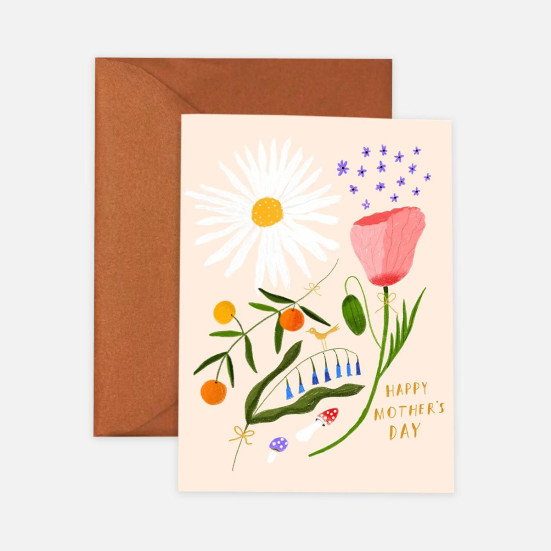 Mother Nature Mother's Day Card Greeting Cards
