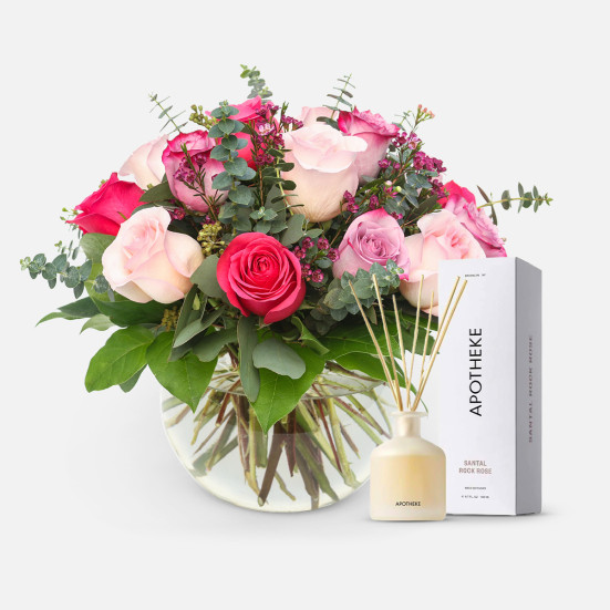 17 Lovely Roses + Apotheke Diffuser Roses