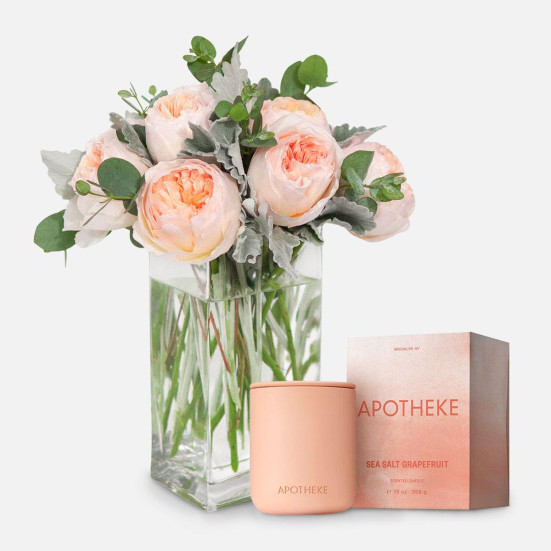 Juliet + Apotheke Candle Just Roses