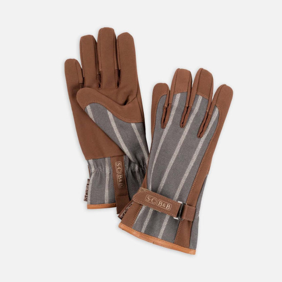Burgon & Ball Sophie Conran Everyday Gloves - Ticking Gray Plant Care
