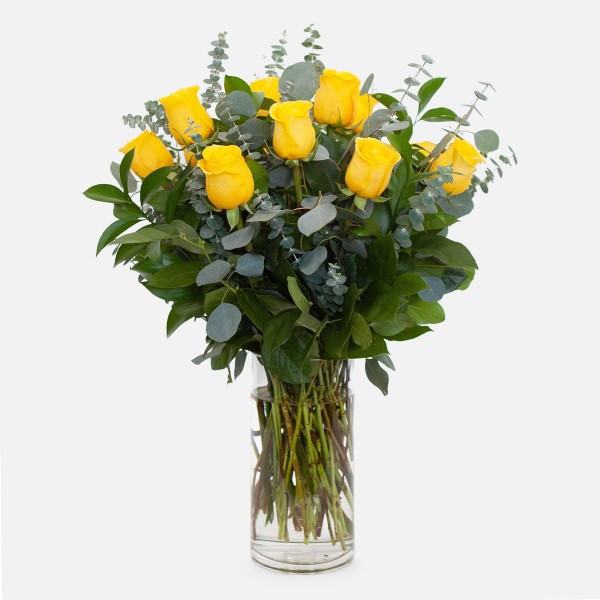 1-Dozen Yellow Roses by Plantshed
