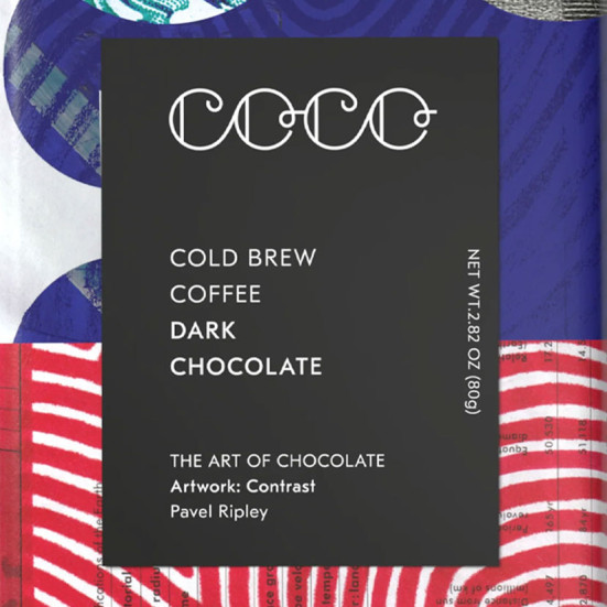 COCO Cold Brew Coffee Dark Chocolate Bar New Baby