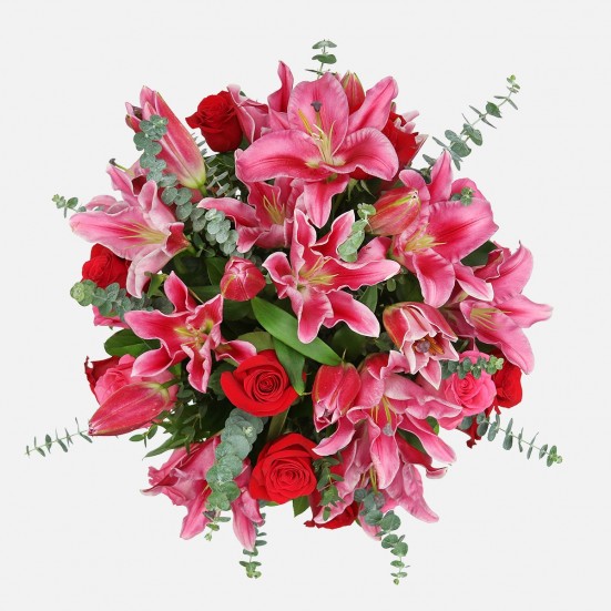 Truly Spectacular  All Valentine's Flowers