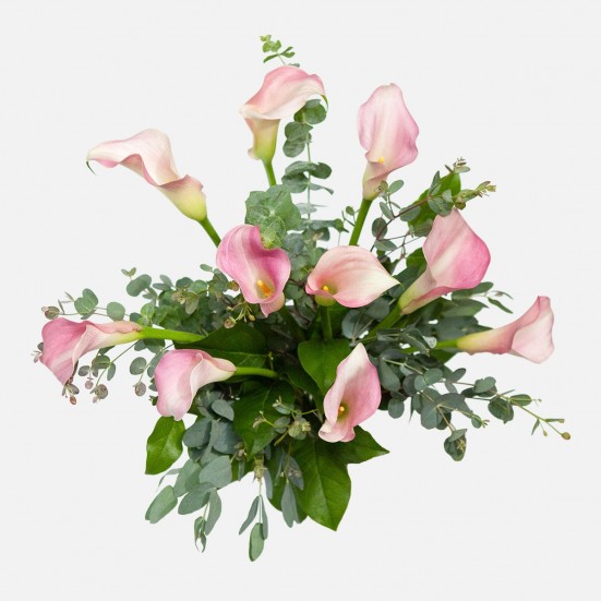 Soft Pink Calla Lily Bouquet Calla Lilies
