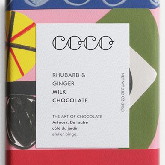 COCO Rhubarb & Ginger Milk Bar Thank You