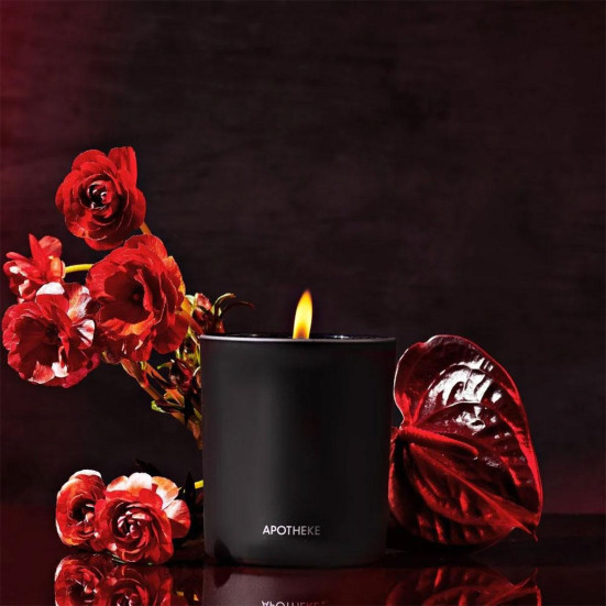 Apotheke Charcoal Rouge Classic Candle Thank You
