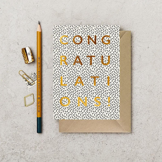 Congratulations Greeting Card Katie Leamon