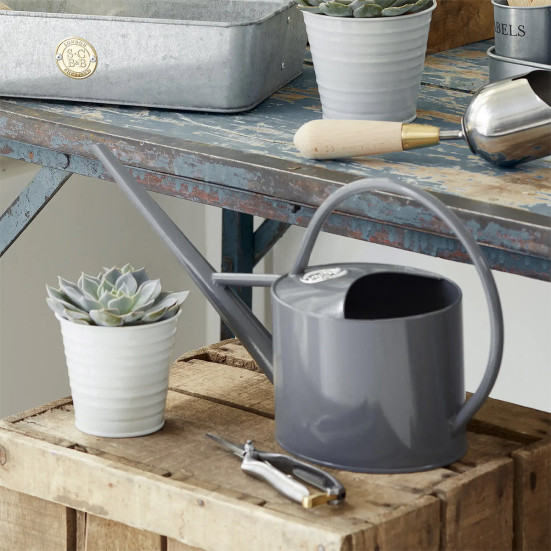 Burgon & Ball Sophie Conran Watering Can - Gray Plant Care
