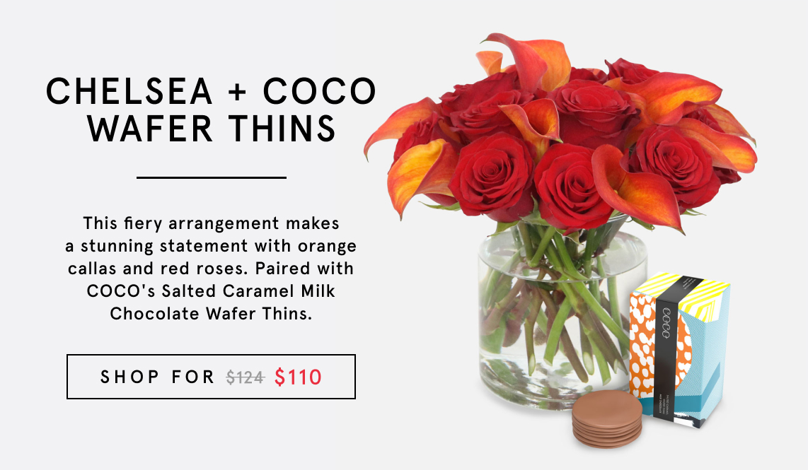 Chelsea + COCO Milk Chocolate Wafer Thins - plantshed.com